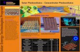CPV Systems (Dual-Axis) Solar Energy Technologies Program Solar Resource in 6 States Solar Photovoltaics