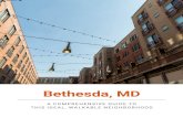 Bethesda, MD Neighborhood Guide.pdf · 2019-09-20 · Get to know the neighborhood. Bethesda, MD is a unique, vibrant, and urban neighborhood located just outside of Washington, D.C.