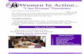 “I Am Woman” Newsletter - Women In Action Inc Inc. _I Am Woman... · “I Am Woman” Newsletter May 2018 Dear Members and Subscribers, We will keep you up to date with Personal