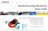 Building Energy Modeling 0017-1505...2015/04/17  · Update of Thermal Fabric Comparative Test Suite • Existing suite is from 1995, pre-dates modern engines like EnergyPlus & IES-VE