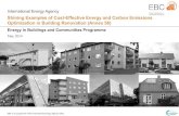 Shining Examples of Cost-Effective Energy and Carbon ... · the IEA-EBC Programme was known as the Energy in Buildings and Community Systems Programme, ECBCS.) ... Scope of the Brochure