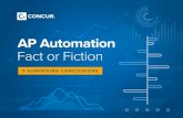 AP Automation Fact or Fiction · 2017-08-29 · 2 | AP Automation Fact or Fiction But for a small or mid-sized business (SMB), affordable, effective, automated AP is just a fairy