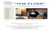 1909 THE FLYERyarravalleyaeromodellers.com.au/.../1909-THE-FLYER.pdf · “THE FLYER” YARRA VALLEY AEROMODELLERS NEWSLETTER September 2019 Correction to last month, Jarred Stone