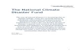 The National Climate Disaster Fund · National Climate Disaster Fund 1 The National Climate ... our Pacific neighbours is both a moral imperative and essential for regional stability
