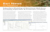 for Petroleum - Esri/media/Files/Pdfs/industries/... · 2015-01-28 · for Petroleum Fall 2011 Esri News Subsurface Modeling of Directional Well Bores at Fidelity Exploration & Production
