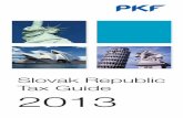 Slovak Republic Tax Guide 2013 - PKF International republic pkf tax guide 20… · Slovak resident companies are subject to corporate income tax on income derived from worldwide sources,