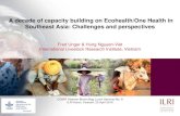 A decade of capacity building on Ecohealth/One …A decade of capacity building on Ecohealth/One Health in Southeast Asia: Challenges and perspectives Fred Unger & Hung Nguyen-Viet