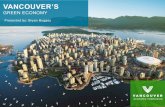 VANCOUVER’S - Ilmastokumppanit · GOAL: Secure Vancouver’s international reputation as a mecca of green enterprise 2020 TARGETS: 1. Double the number of green jobs by 2020, over