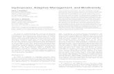 Hydropower, adaptive management, and Biodiversity...Hydropower, Adaptive Management, and Biodiversity MARl( d. WIEBINGA* U.S. Department of Energy Western Area Power Administration