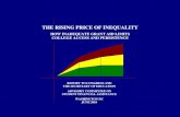 THE RISING PRICE OF INEQUALITY - chronicle-assets.s3 ...€¦ · JUNE 2010 . THE RISING PRICE OF INEQUALITY ... (figure 18, page 21). ... expenses and financial aid, triggered by