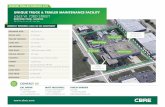 UNIQUE TRUCK & TRAILER MAINTENANCE …...Food Grade Building Extra land for expansion One block from Intermodal Yard Located in business friendly Bedford Park 58,270 Sq. Ft. on a 4.91