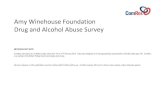 Amy Winehouse Foundation Drug and Alcohol Abuse Survey€¦ · Amy Winehouse Foundation Drug and Alcohol Abuse Survey METHODOLOGY NOTE ComRes interviewed 4,114 British adults online