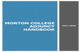 MORTON COLLEGE ADJUNCT HANDBOOK...office when you attempt to submit the forms, please give them to Liliana Raygoza (Rm 305C, ext. 2330, Liliana.raygoza @morton.edu). The background