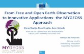 From Free and Open Earth Observation to Innovative ...seom.esa.int/openscience15/docs/default-source/15c12_presentatio… · Stimulating innovation Supporting legislation . ... 18