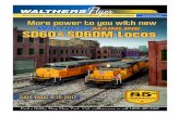 AUGUST 2017 More power to you with new SD60 SD60M Locosaws.walthers.com/Aug2017Flyer_1-20.pdf · 2017-07-10 · Your Number One Resource for Model Railroad Product Information Find