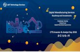 Digital Manufacturing Services - L&T Technology Services · Digital Thread Adoption Roadmap Identify Process Anomalies and Unify Data Management Define Integrated Process Map Identify