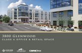 3800 Glenwood - LoopNet · Floor Plans (Floors 1-5) AVAILABLE 5,132 RSF OFFICE 12,115 RSF RETAIL