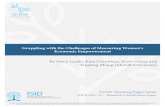 Grappling with the Challenges of Measuring Women's Economic Empowerment By Sonia ... · 2018-07-29 · Grappling with the Challenges of Measuring Women's Economic Empowerment By Sonia