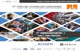 30 MAR. - 2 APR. 2020, ESTREL CONGRESS CENTER, BERLIN, … · From 30 Mar. - 2 Apr. 2020 Eu-rope’s leading conference and ex-hibition on pipeline systems, the Pipeline Technology