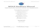 NGSLR Hardware Manual - Space Geodesy Project …...2011/04/04  · NASA, Goddard Space Flight Center NGSLR Hardware Manual Document Number: Page | 1 NASA-NGSLR-HWR-Manual (v0.3) NGSLR