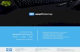 appficiency brochure 8 · NetSuite addon Designed specifically for project managers & team members utilizing NetSuite’s project management tool for high volume accounts & complex