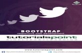 About the Tutorialbedford-computing.co.uk/.../uploads/2016/09/bootstrap_tutorial.pdf · About the Tutorial Twitter Bootstrap is the most popular front end framework in the recent