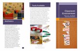 Messerli Brochure- Classroom Environment · 1 The$layout$of$a$classroom$is$one$of$the$most$ important$aspects$when$creating$an$engaging$ literacy$environment$within$the$classroom.$
