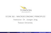 ECON 202 - Macroeconomic Principles Real vs Nominal GDP J.Jung Chapter 5 - Measuring Output Towson University