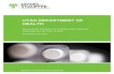 UTAH DEPARTMENT OF HEALTH...Introduction..... 4 Summary of ... Dispensing Cost Analysis and Findings .....17 Table 2.3 Dispensing Cost per Prescription –All ... container, beneficiary