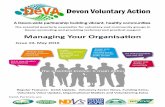 Devon promoting and providing technical and practical ...€¦ · The essential quarterly newsletter for voluntary and community groups in Devon promoting and providing technical