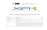D7.1: XIFI Online Community Portal - CORDIS...Grant Agreement No.: 604590 Instrument: Large scale integrating project (IP) Call Identifier: FP7-2012-ICT-FI eXperimental Infrastructures