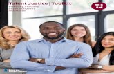 Talent Justice | Toolkitfundthepeople.org/.../2019/06/TalentJusticeToolkit.pdfTalent Justice: Investing in Equity Across the Nonprofit Career Lifecycle, the following Grantmakers’