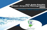 Water Management · Less than 15 million passengers per annum: • Platinum – Kaohsiung International Airport • Gold – Adelaide Airport • Silver – Sharjah Airport The outstanding