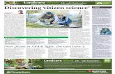 Discovering ‘citizen science’ In Brief€¦ · Discovering ‘citizen science’ RABBITS are no longer the focus of stories of nature gone feral, but even at diminished numbers,