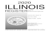 ILLINOIS · 2020-04-07 · Illinois Governor's Office of Management and Budget. "Illinois Nursing Workforce Center" means the center established within the Illinois Department of