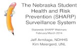 The Nebraska Student Health and Risk Prevention (SHARP ... Statewide SHARP Webinar... · Today’s Presentation ... Low Commitment to School 7 - 9, 20, 21a - 21c Protective Factors