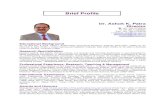 Brief Profile - iiss.nic.in Scientist_profile/AKPatra.pdf · Brief Profile. 2 ‘Rajiv Gandhi Excellence Award (2012)’ by IIFS, New Delhi; FAI-Dhiru Morarji Memorial Award 2011;