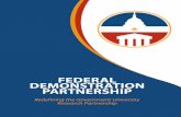 FEDERAL DEMONSTRATION PARTNERSHIPthefdp.org/default/assets/File/Documents/FDP_brochure_2020.pdf · The Federal Demonstration Partnership (FDP) is a unique collaborative nation-al