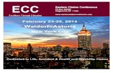ECC Eastern Claims Conferenceit-mis.com/easternclaims/pdfs/ECC_2014_Invitation.pdfEastern Claims Conference PO Box 863902 Ridgewood, NY 11386 ECC Excellence Through Education! February