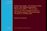 Homotopy of Operads and Grothendieck– Teichmüller Groups · The Computation of Homotopy Automorphism Spaces of Operads 449 Introduction to the Results of the Computations for E