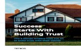Success Starts With Building Trust · every lender, with the right title and escrow partner, can achieve. We like to think of it as Real Estate Reimagined. But with 50% of consumers