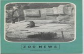 ZOO NEWSVol. 2, No. 19 Fall 1969 CLEVELAND . ZOO NEWS . Published by the Cl eveland Zoological Soci ety, Brookside Pork, Clev eland, Ohio 44109 . Phone 661 ·6500 . Editor Charles
