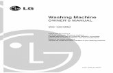 Washing Machine - LG Electronicssu piso es de madera o está en construcción, puede ser que necesite reforzarlo. Las Cargas Frontales tienen mayor revolución que las Cargas Superiores,