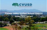 Conejo Valley Unified School District€¦ · Conejo Valley Unified School District Measure I Facilities Master Plan 2017 Executive Summary Measure I Bond On November 4, 2014, the