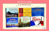 DOVER · 2016-08-10 · To Order Contact Your Local Dover Rep or Tel 800-223-3130 Fax 516-742-5049 DOVER PUBLICATIONS LANGUAGE BACKLIST CATALOG 2016-17 Prices, publication dates,