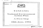 TANZANIA - IRC · Tanzania mainland fact sheet . . . . ii Foreword iii Executive summary . . l 1.0 The State of the Environment 6 1.1 Introduction 6 1.2 Overview of the Natural Resource
