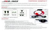 AERODYNAMIC ACCESSORIES - Sports Marketing...AERODYNAMIC ACCESSORIES TORPEDO KOMPACT IMPORTANT: PLEASE COMPLETELY UNDERSTAND ALL USER INSTRUCTIONS AND SAFETY INFORMATION BEFORE USING