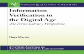 Information Verification in the Digital Age Nora Martin ... This series, Emerging Trends in Librarianship