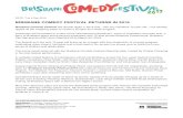 BRISBANE COMEDY FESTIVAL RETURNS IN 2019 · Brisbane Comedy Festival Opening Gala, Frocking Hilarious, Lady Sings it Better, Queerstories, Breakout Showcase, Brisburned, New in Town,