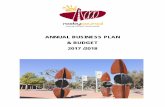 ANNUAL BUSINESS PLAN & BUDGET 2017 /2018 · With this new operating environment in mind I am pleased to present the Draft Annual Business Plan for 2017/18. The plan outlines the proposed